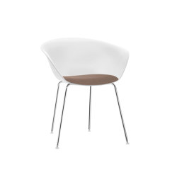 Duna 02 - 4 legs, plastic | Chairs | Arper