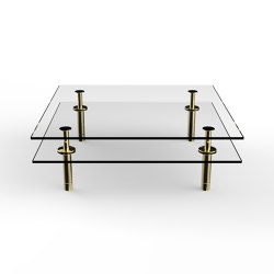 Legs Square Coffee Table | Tabletop square | Ghidini1961