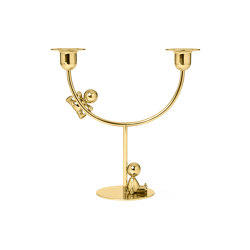 Omini The Lazy Climber Candle Holder | Dining-table accessories | Ghidini1961