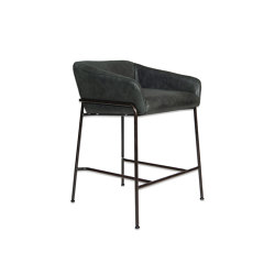 Jolly Barstool with Arms and Low Back Old Glory | with armrests | Jess