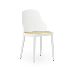 Allez Chair Molded Wicker White PP | Chairs | Normann Copenhagen