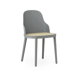 Allez Chair Molded Wicker Grey PP | Stühle | Normann Copenhagen