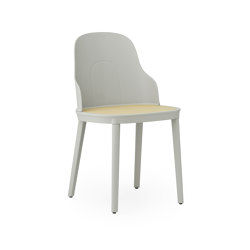 Allez Chair Molded Wicker Warm Grey PP | Chairs | Normann Copenhagen