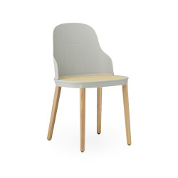 Allez Chair Molded Wicker Warm Grey Oak | Chairs | Normann Copenhagen