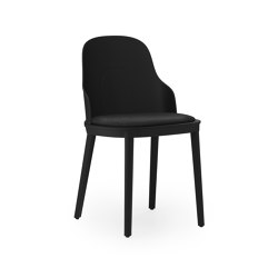 Allez Chair Upholstery Main Line Flax Black PP | Sillas | Normann Copenhagen