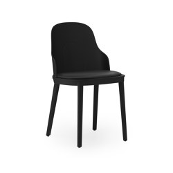Allez Chair Upholstery Ultra Leather Black PP | Stühle | Normann Copenhagen