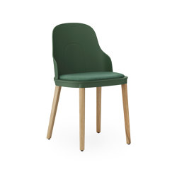 Allez Chair Upholstery Main Line Flax Green Oak | Chaises | Normann Copenhagen