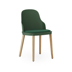 Allez Chair Upholstery Canvas Green Oak | Sedie | Normann Copenhagen
