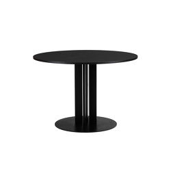 Vintage 194 9 round ashwood and marble dining table by Piero Lissoni for  Cassina, 2014