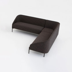 Bond seating corner element | with armrests | Cascando