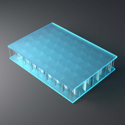 big AIR-board® UV satin | electric blue | Kunststoff Platten | Design Composite