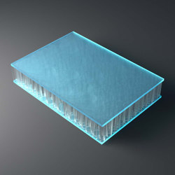 chaos AIR-board® UV satin | electric blue | Composite panels | Design Composite