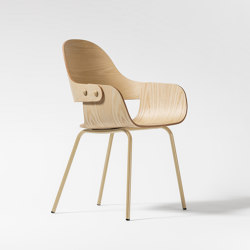 Showtime Nude 4 metal legs | Chairs | BD Barcelona