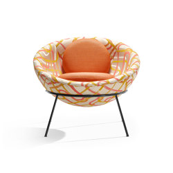 Bardi's Bowl Chair | Lollipop (Rubelli)