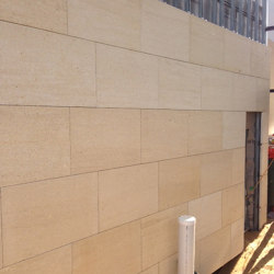 Ventilate facade | Material limestone | Rosal Stones