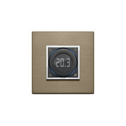 Thermostat Eikon Evo aluminium dark bronze | Smart Home | VIMAR