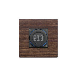 Thermostat wi-fi Eikon Exé wood Eucalyptus | Smart Home | VIMAR