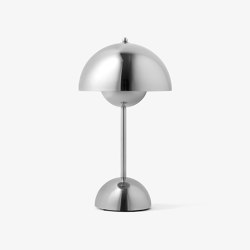 Flowerpot VP9 Chrome-Plated | Table lights | &TRADITION