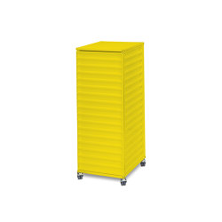 DS | Container Plus - sulfur yellow RAL 1016 | Pedestals | Magazin®