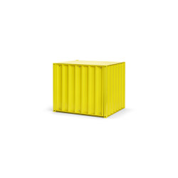 DS | Container small - sulfur yellow RAL 1016 | Boîtes de rangement | Magazin®