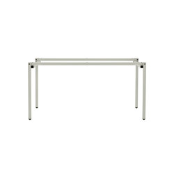 Erik, rectangular | Table Frame, pebble grey RAL 7032 | Tischgestelle | Magazin®