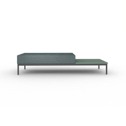 070 | Daybed 2-Seater with Table 202x73 cm | Modular seating elements | Artifort