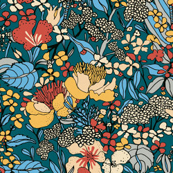 Floral Impression | Wallpaper Floral Impression  - 6 | 377564 | Wandbeläge / Tapeten | Architects Paper