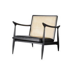 Isac Armchair With Rattan | Armchairs | HMD Furniture