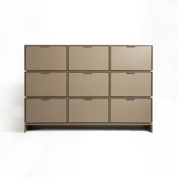 Fit 3 Level, 3 Doors | Cabinets | HMD Furniture