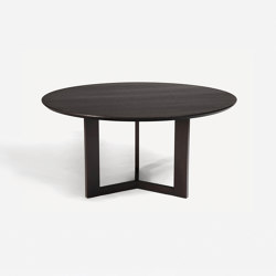 Tri Round Dining Table Wood | Dining tables | HMD Furniture