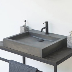 Bologna Dusk Grey Concrete Basin - Sink - Vessel - Washbasin | Wash basins | ConSpire