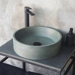 Udinesse Copper Green Concrete - Basin - Sink - Vessel - Washbasin |  | ConSpire