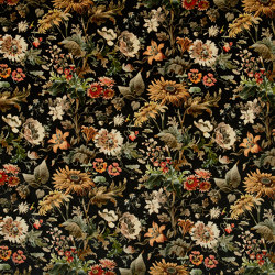AVALON Velvet - Noir | Drapery fabrics | House of Hackney