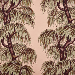 BABYLON Cotton Linen - Blush Willow | Tissus de décoration | House of Hackney