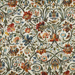 GAIA Cotton Linen - Ecru | Drapery fabrics | House of Hackney