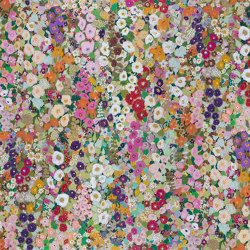 HOLLYHOCKS Wallpaper - Spring | Wall coverings / wallpapers | House of Hackney