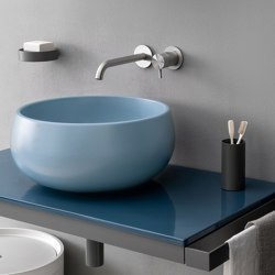 Multiplo washbasin on countertop | Vanity units | Ceramica Cielo