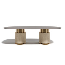 Rock Oval Table | Dining tables | Capital