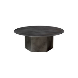 Epic Steel Coffee Table 110cm | Coffee tables | GUBI