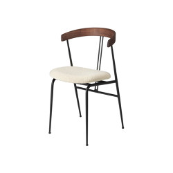 Violin Dining Chair - Seat Upholstered | Chaises | GUBI