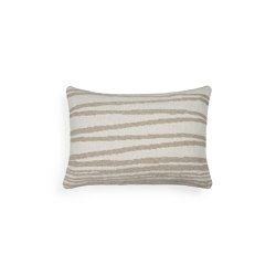 Mystic Ink collection | White Stripes outdoor cushion - lumbar | Cushions | Ethnicraft