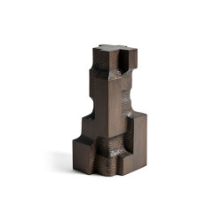 Sculptures | Espresso Block Organic - mahogany | Living room / Office accessories | Ethnicraft