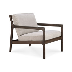 Jack | Rosewood lounge chair - ivory - varnished | Armchairs | Ethnicraft