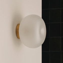 Melina Wall (clear matt glass) | Wall lights | Hand & Eye Studio