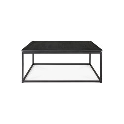 Thin | Oak black coffee table - varnished