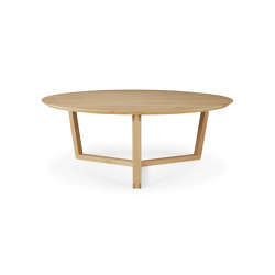 Tripod | Oak coffee table | Tables basses | Ethnicraft