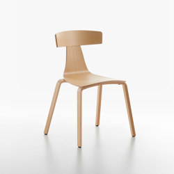 Remo Wood Chair stackable