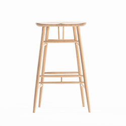 Spindle high stool