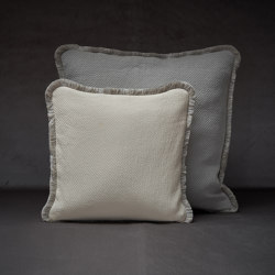Tivoli Boutis cushion Silk and cotton | Cushions | Mastro Raphael