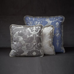 Tivoli Damask cushion Silk and cotton | Cushions | Mastro Raphael